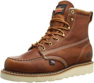 Thorogood Men's American Heritage 6" Moc Toe Wedge Work Boots