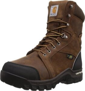 Carhartt 8" Men's Waterproof Composite Toe Internal Metatarsal Guard CMF8720 Work Boot